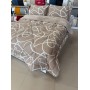 ETE HOMETEX ÇİFT KİŞİLİK LÜX WELSOFT YORGAN SETİ 195X215CM MİX BEJ 8696474232092